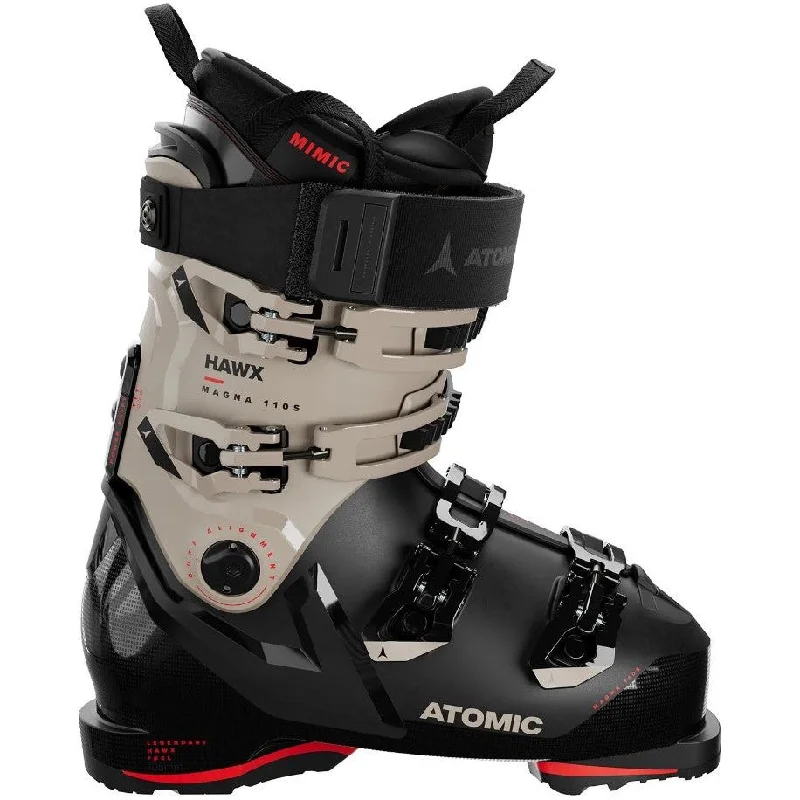 2025 Atomic Hawx Magna 110 S GW Blk/Cement Ski Boots