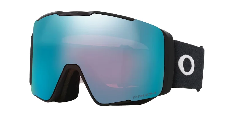 OAKLEY LINE MINER PRO M MATTE BLACK | PRIZM SAPPHIRE IRIDIUM & PRIZM ICED IRIDIUM