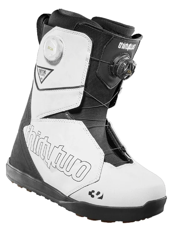 Lashed Double BOA White/Black Snowboard Boots