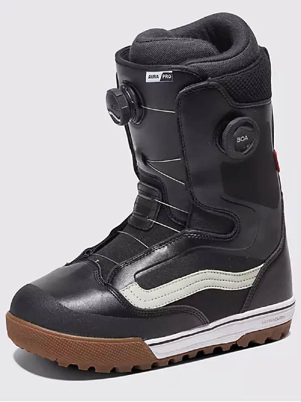 Aura Pro Black/White Snowboard Boots